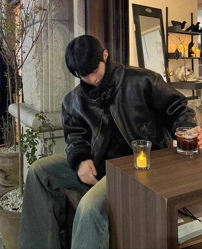 Retro Straight Jeans Pants