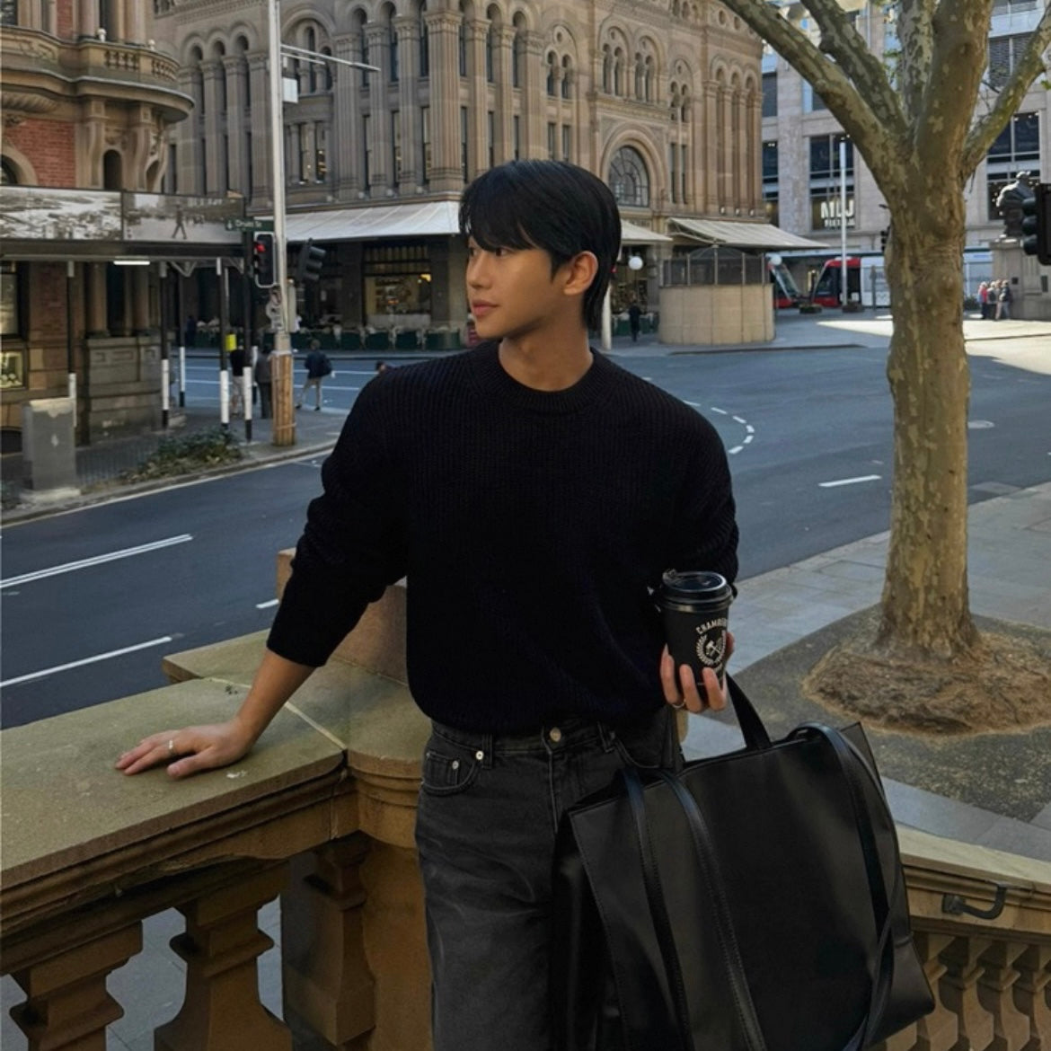 Korean Loose Knit Pullover