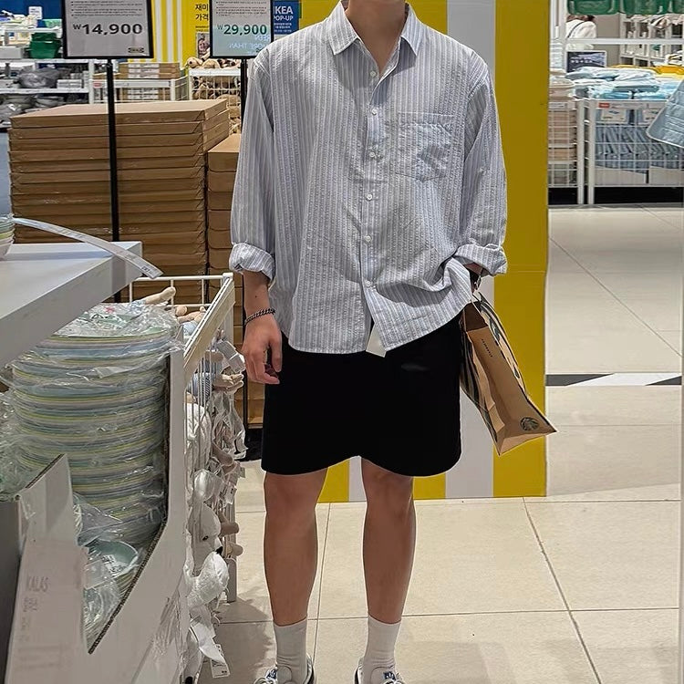 Seersucker Stripe Shirt