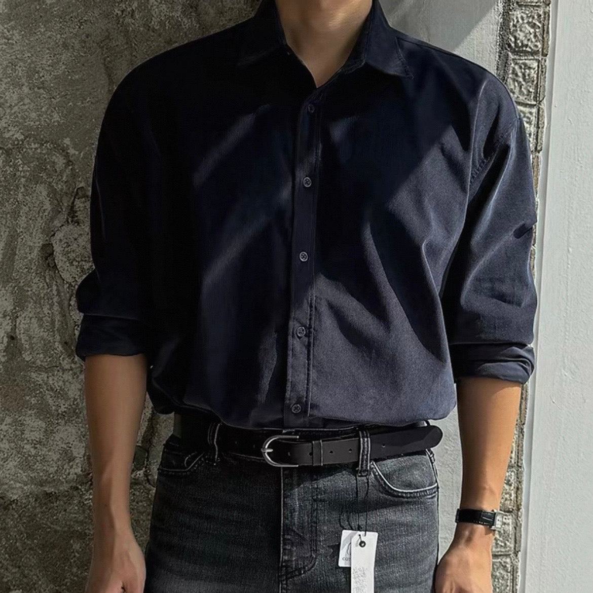 Silky Drape Relaxed Shirt