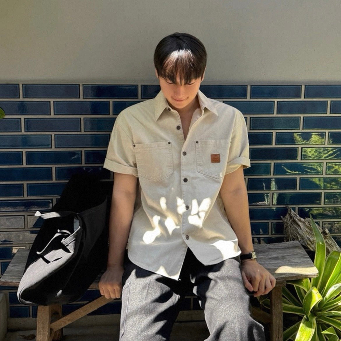 Casual Summer Short-Sleeve Shirt