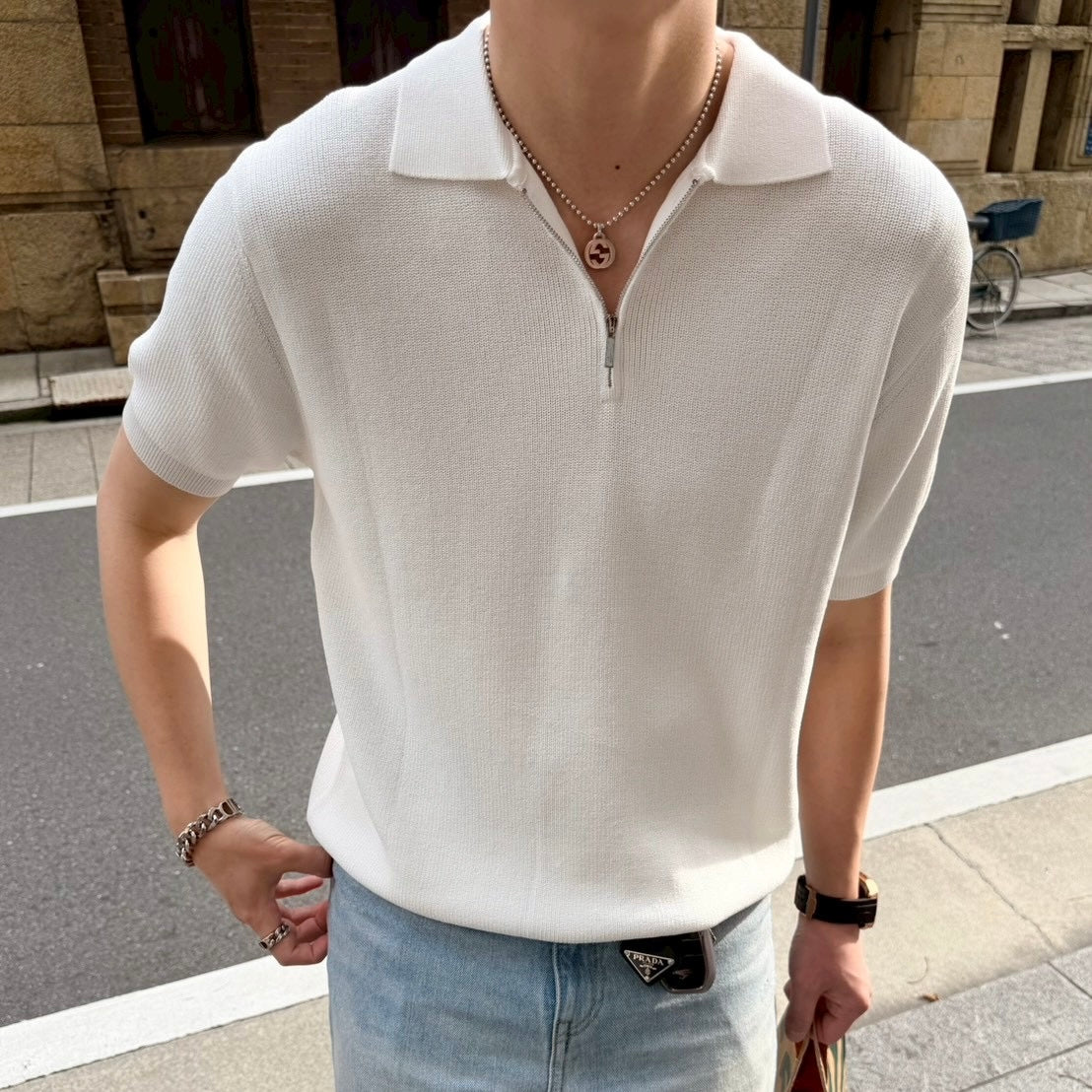 Breezy Knit Short-Sleeve Shirt