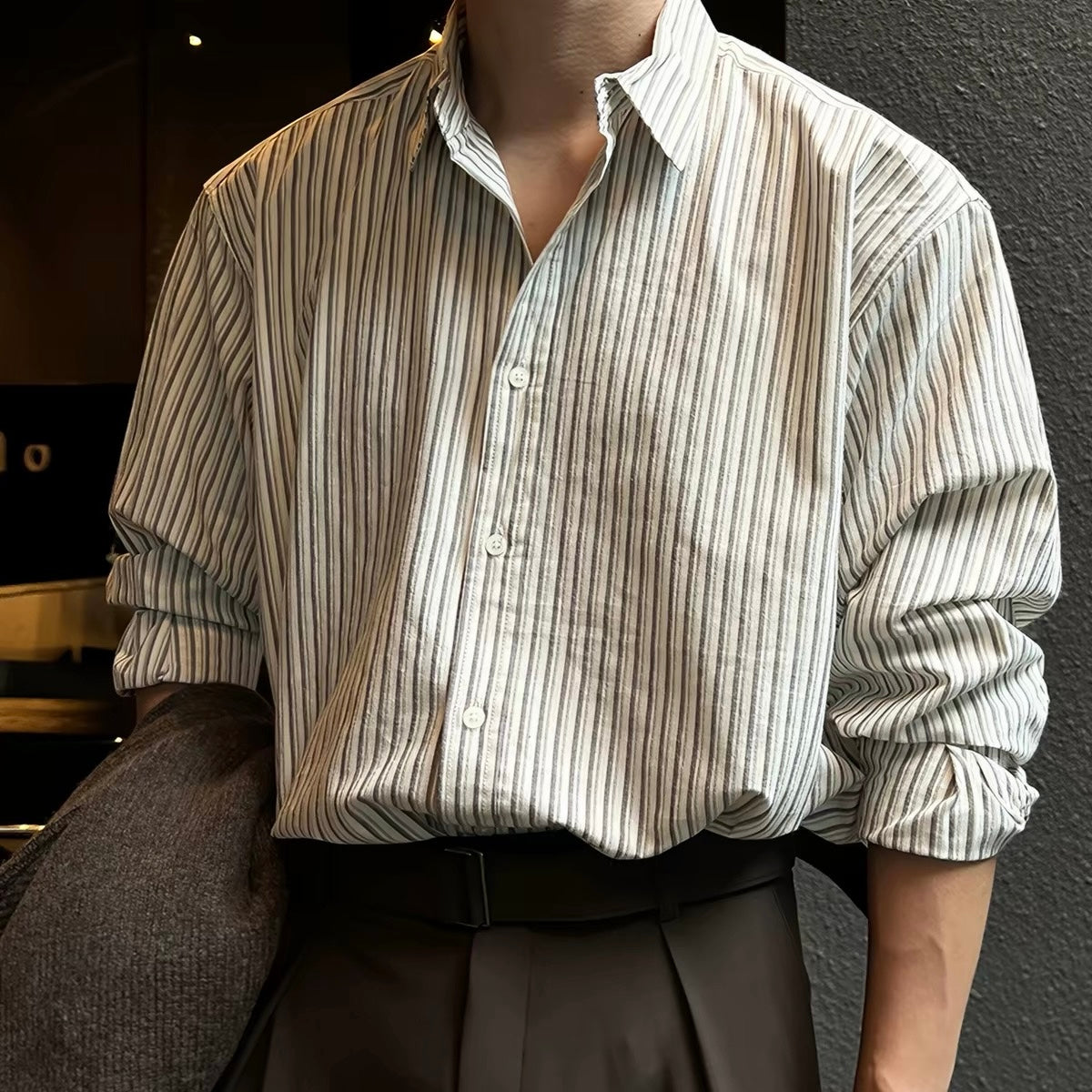 Classic Line Oversized Shirt