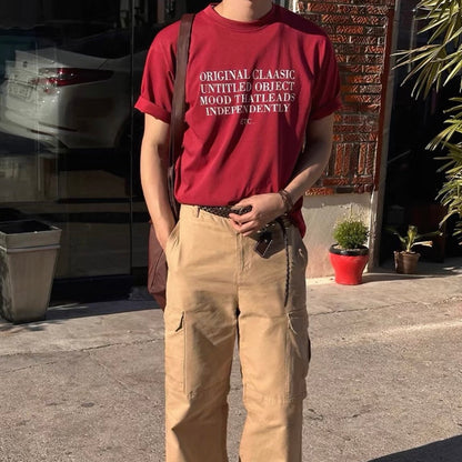 Gangster Style Printed T-Shirt