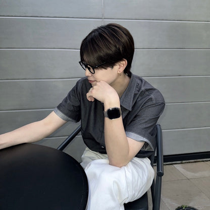 Korean Stylish Casual Denim Shirt