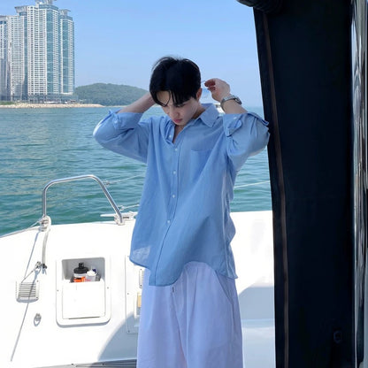 Linen Long Sleeve Shirt