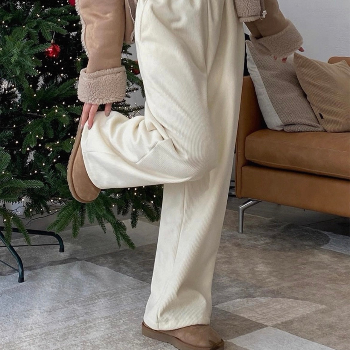 Korean Drape Casual Pants
