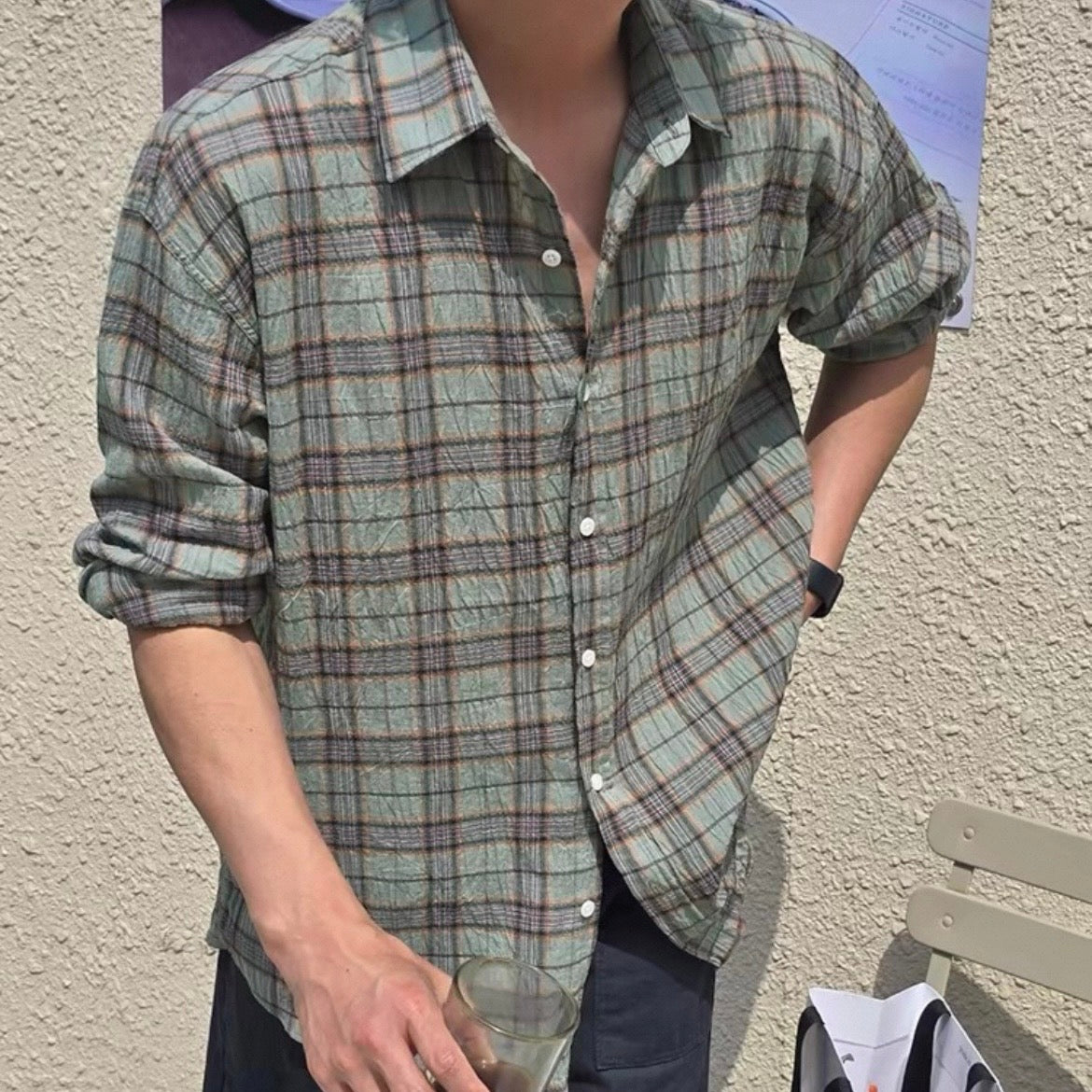 Classic Check Loose Shirt