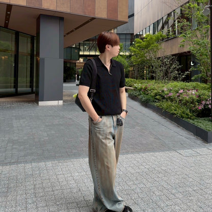 Breezy Knit Short-Sleeve Shirt