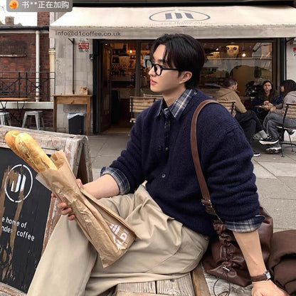 Korean Wool Knit Cardigan