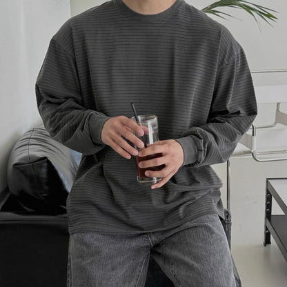 Shadow Stripe Long Sleeve Tee