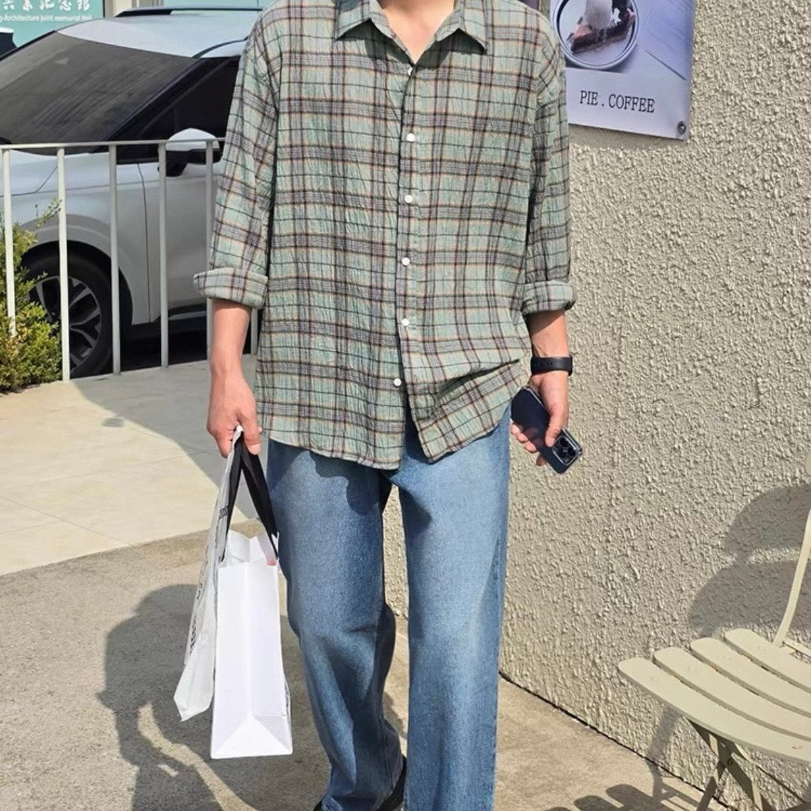 Classic Check Loose Shirt