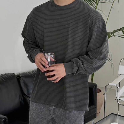 Shadow Stripe Long Sleeve Tee