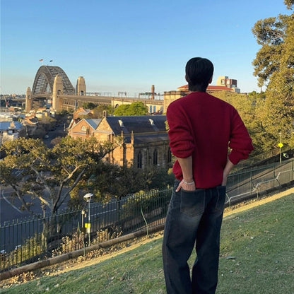 Korean Loose Knit Pullover