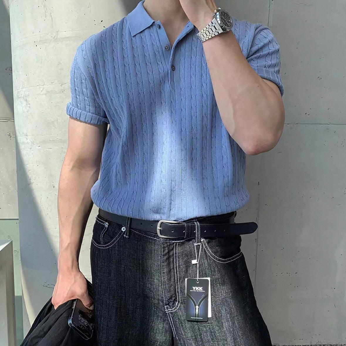 Korean Trend Men's Cool Knit