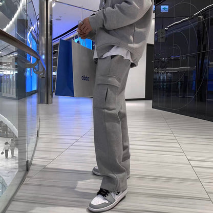 Casual Hooded Cardigan Setup