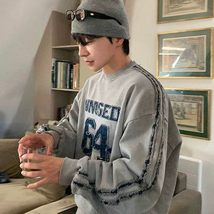 Korean Trend Embroidered Sweater