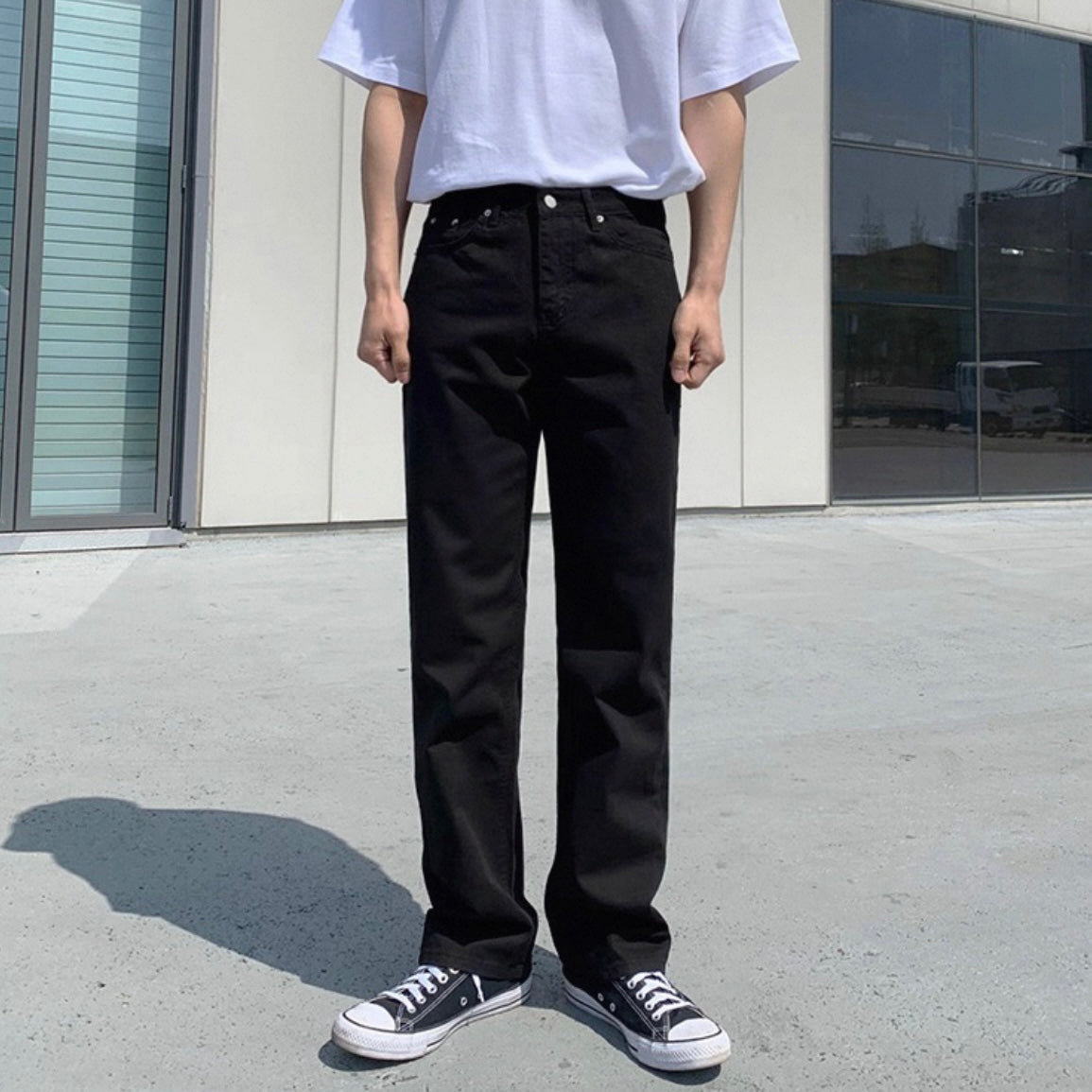 Trendy Loose Work Pants
