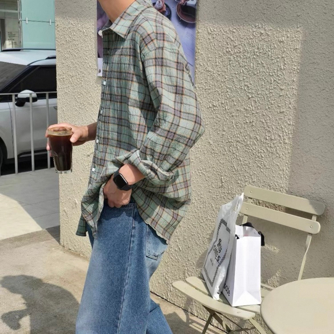 Classic Check Loose Shirt