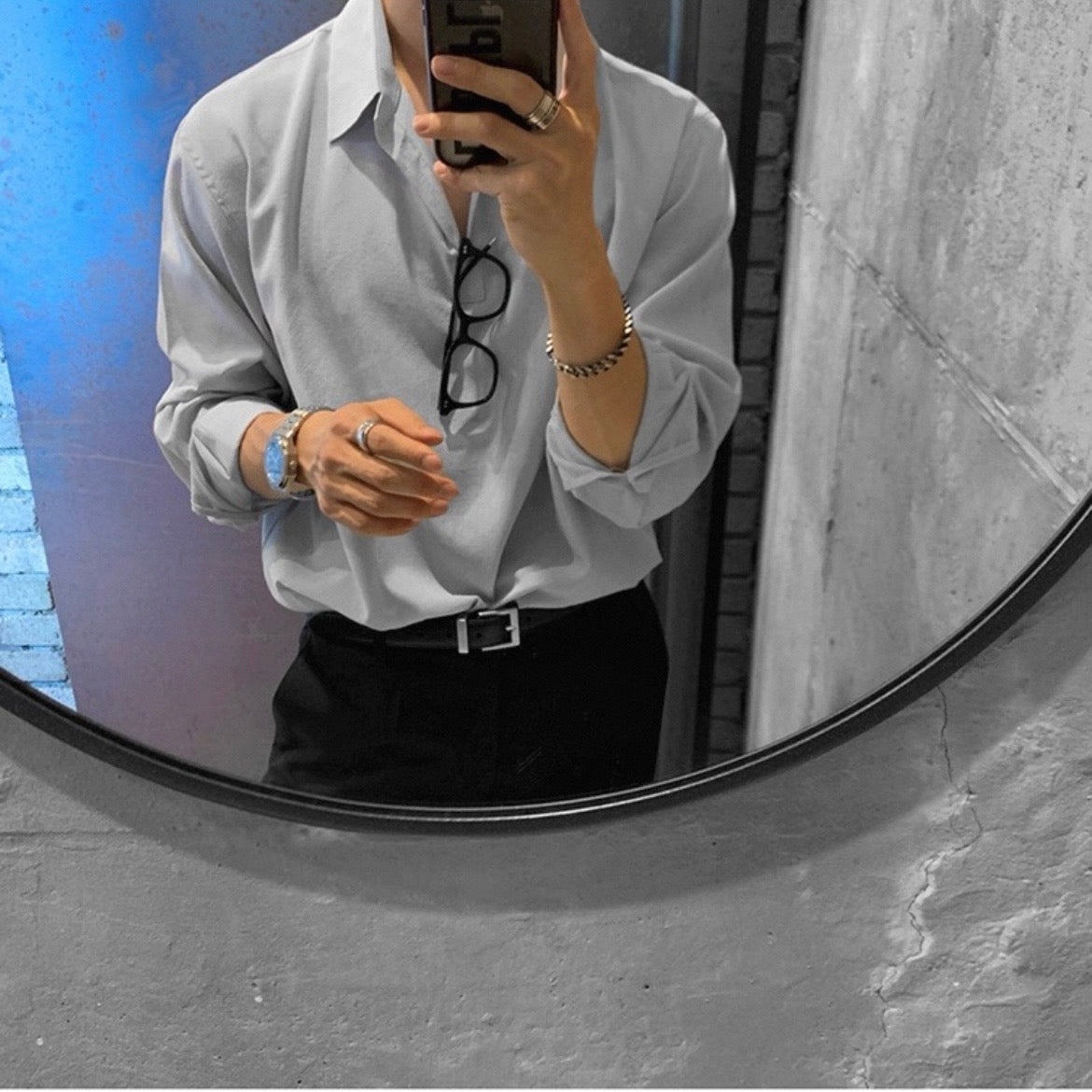 Casual Solid Color Shirt