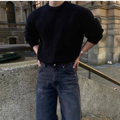 Korean Loose Knit Pullover