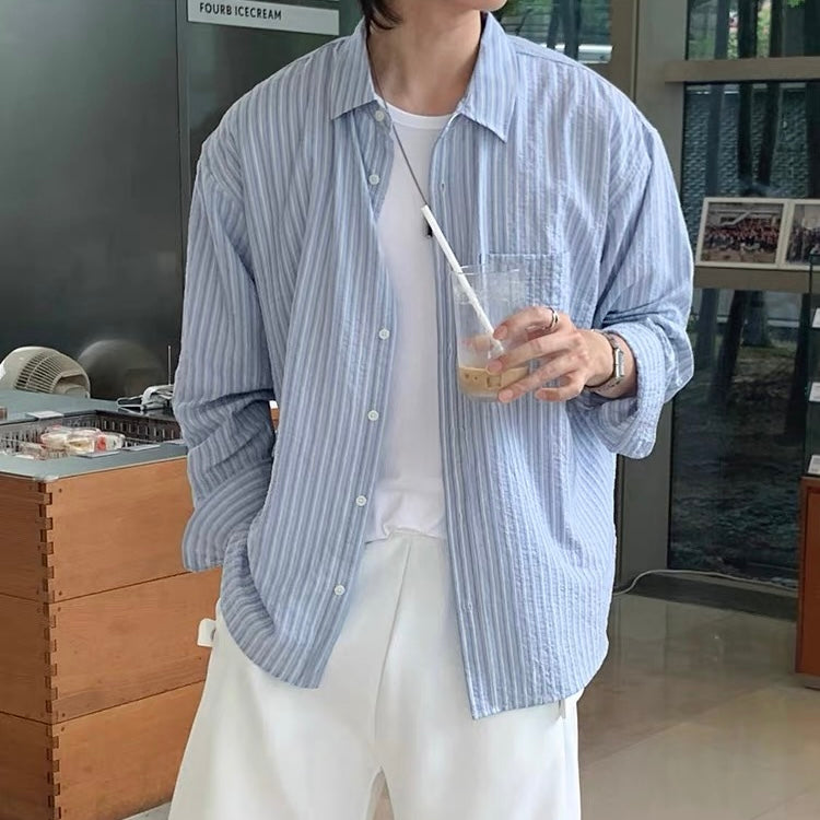 Daily Stripe Relaxed Shirt