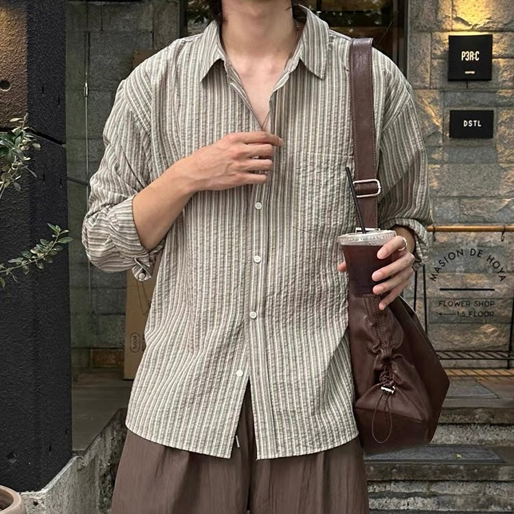 Daily Stripe Relaxed Shirt