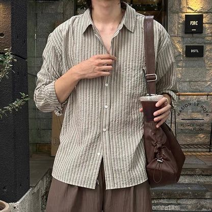 Daily Stripe Relaxed Shirt