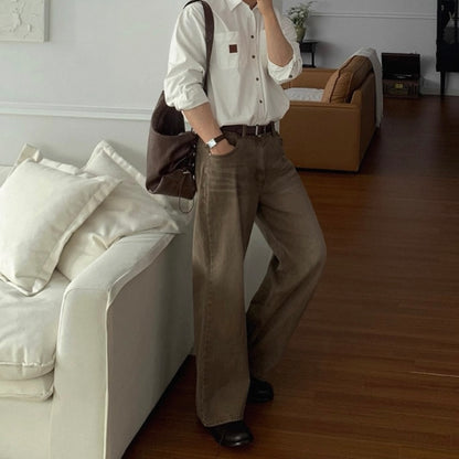 Vintage Loose Straight Jeans