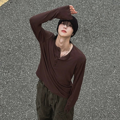 Casual Long-Sleeve T-Shirt