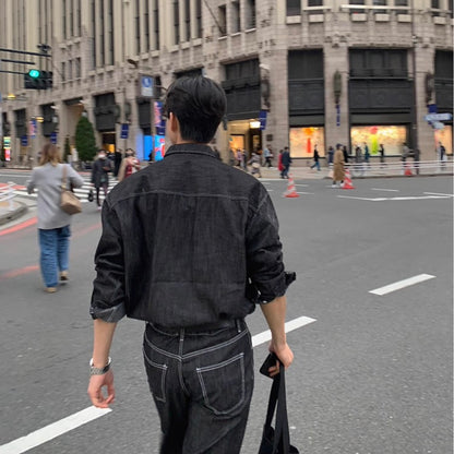 Denim Trendy Loose Shirt