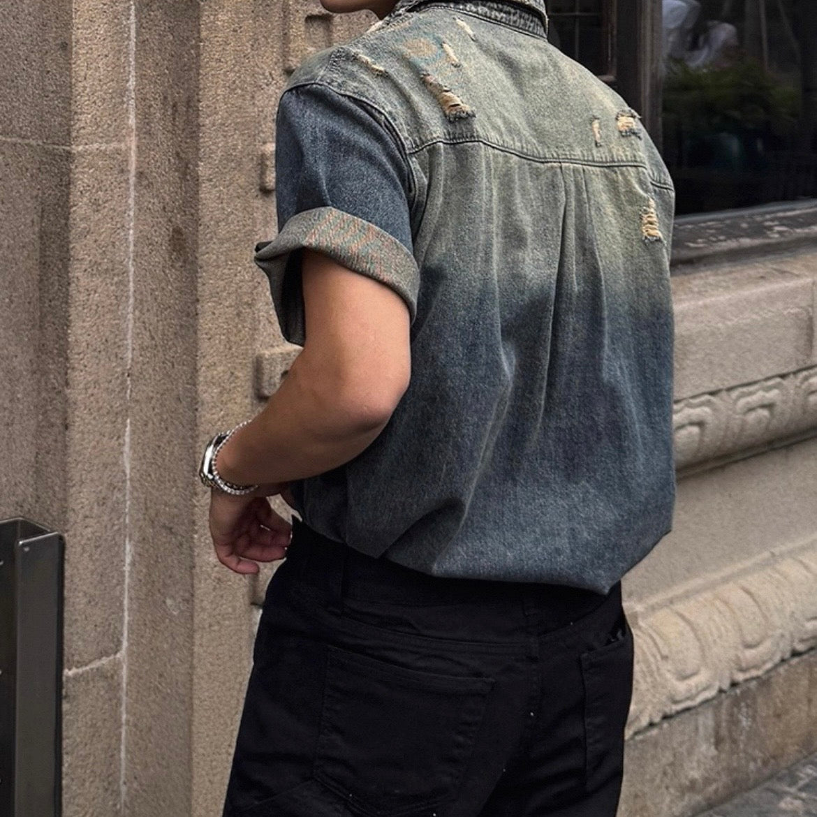 Casual Loose Denim Shirt
