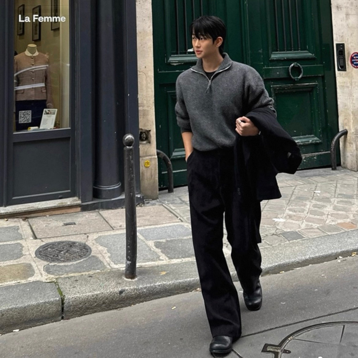 Casual Thick Suit Pants