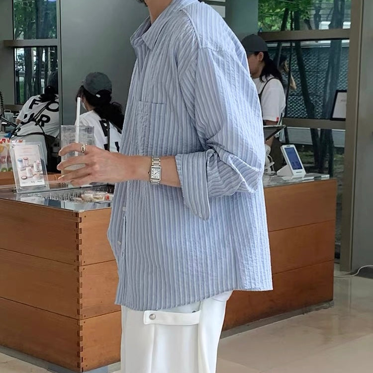 Daily Stripe Relaxed Shirt
