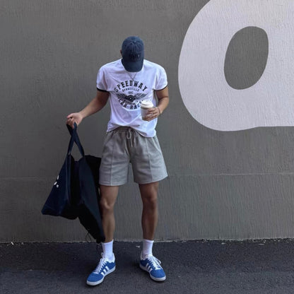 Retro Color Block T-Shirt
