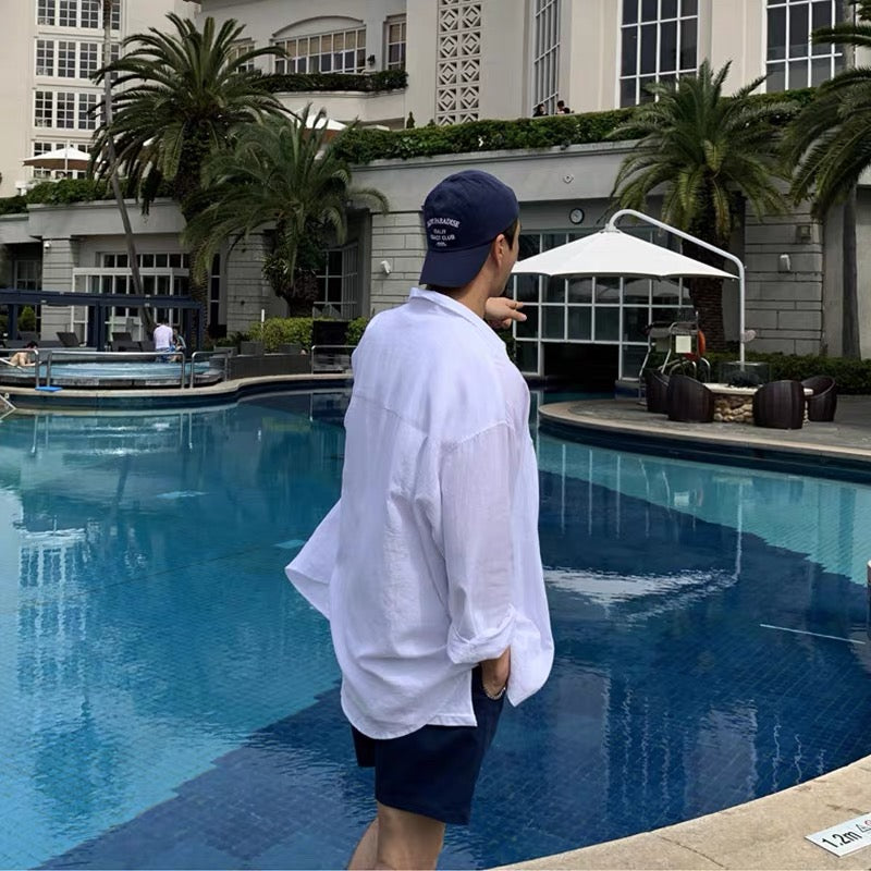 Linen Long Sleeve Shirt