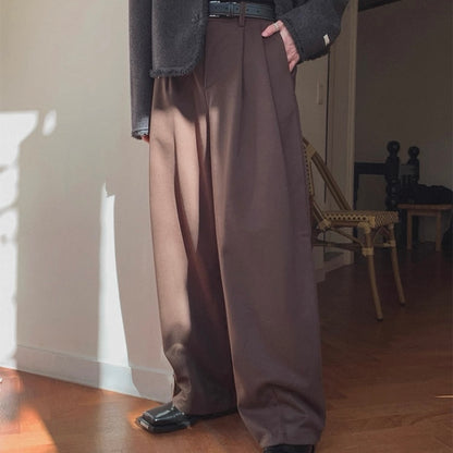 Winter Wide-Legged Commuter Pants
