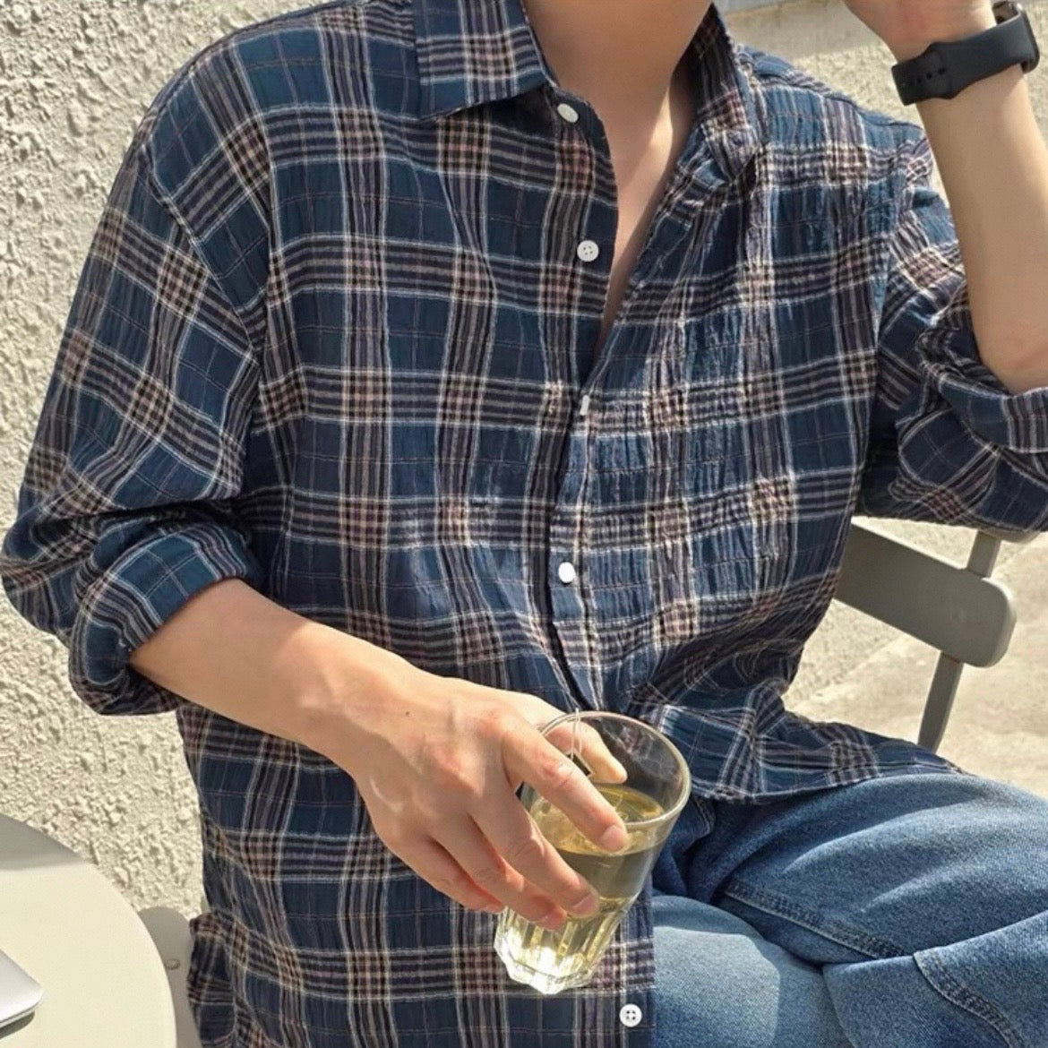 Classic Check Loose Shirt