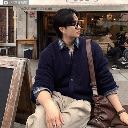Korean Wool Knit Cardigan