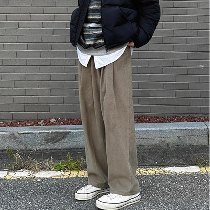 Casual Wide-Leg Pants