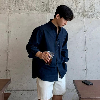 Summer Linen Casual Shirt