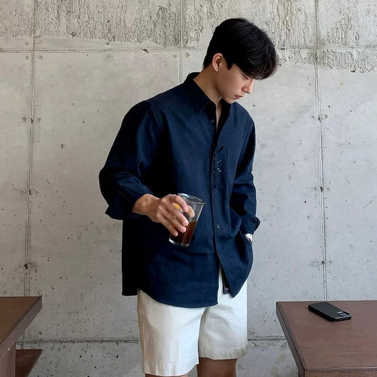 Summer Linen Casual Shirt