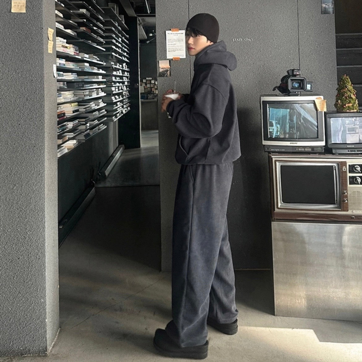 Retro Hooded Sweat Setup