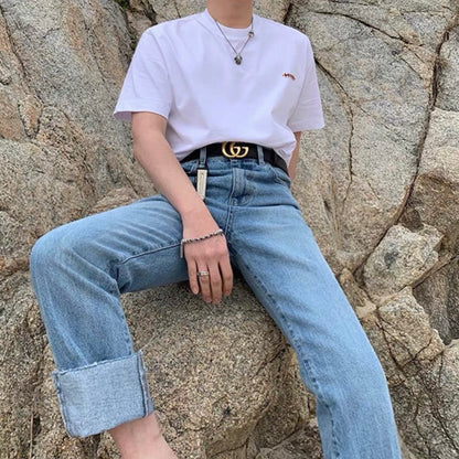 Korean Style Wide-Leg Pants