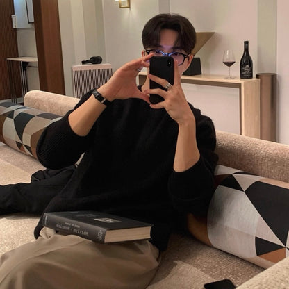 Korean Style Loose Knit Sweater