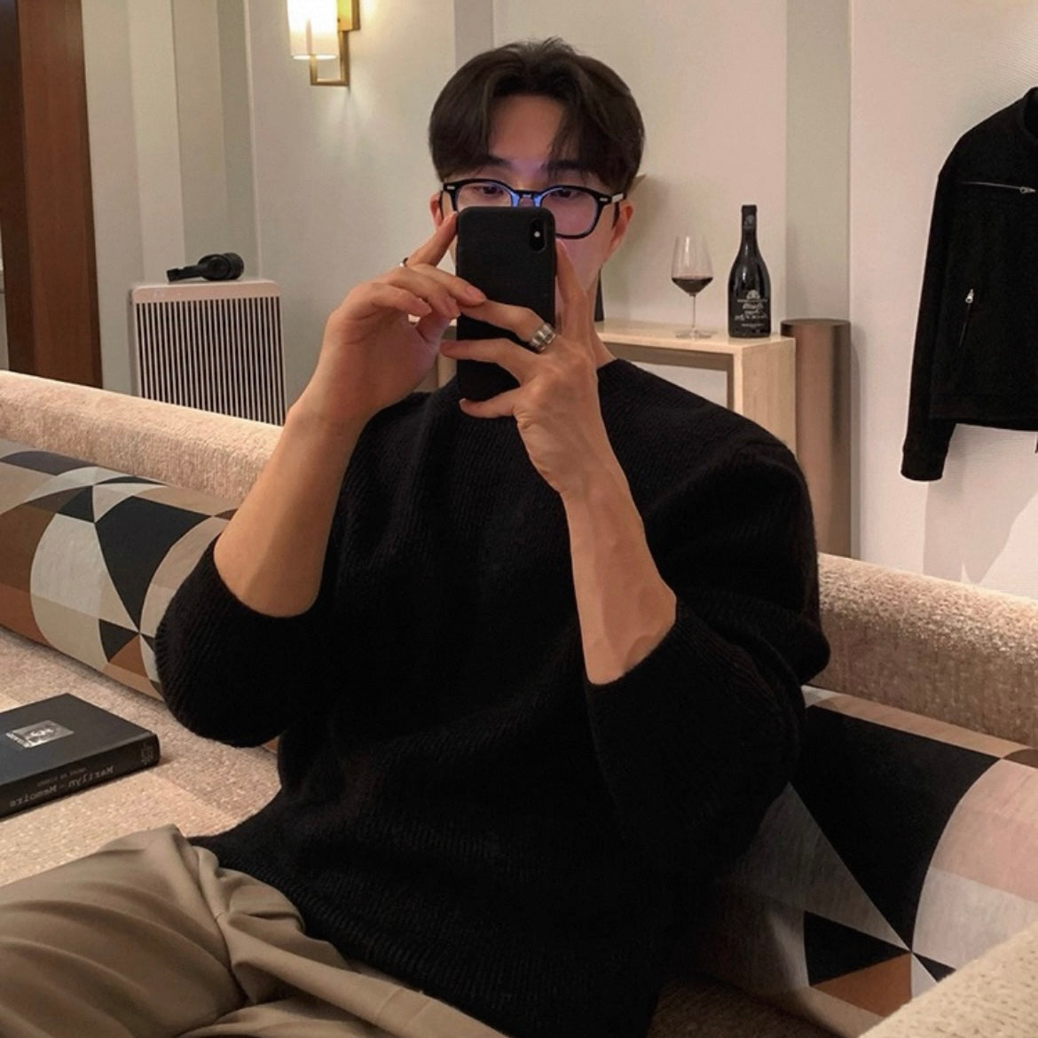 Korean Style Loose Knit Sweater