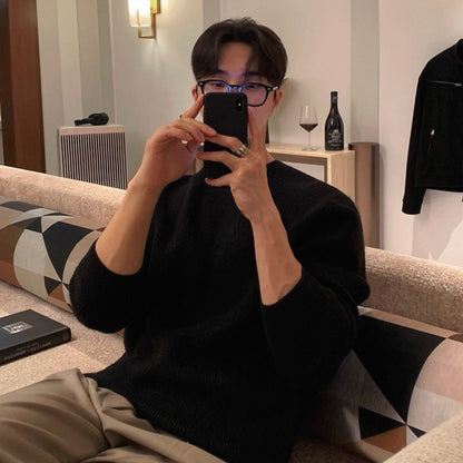 Korean Style Loose Knit Sweater
