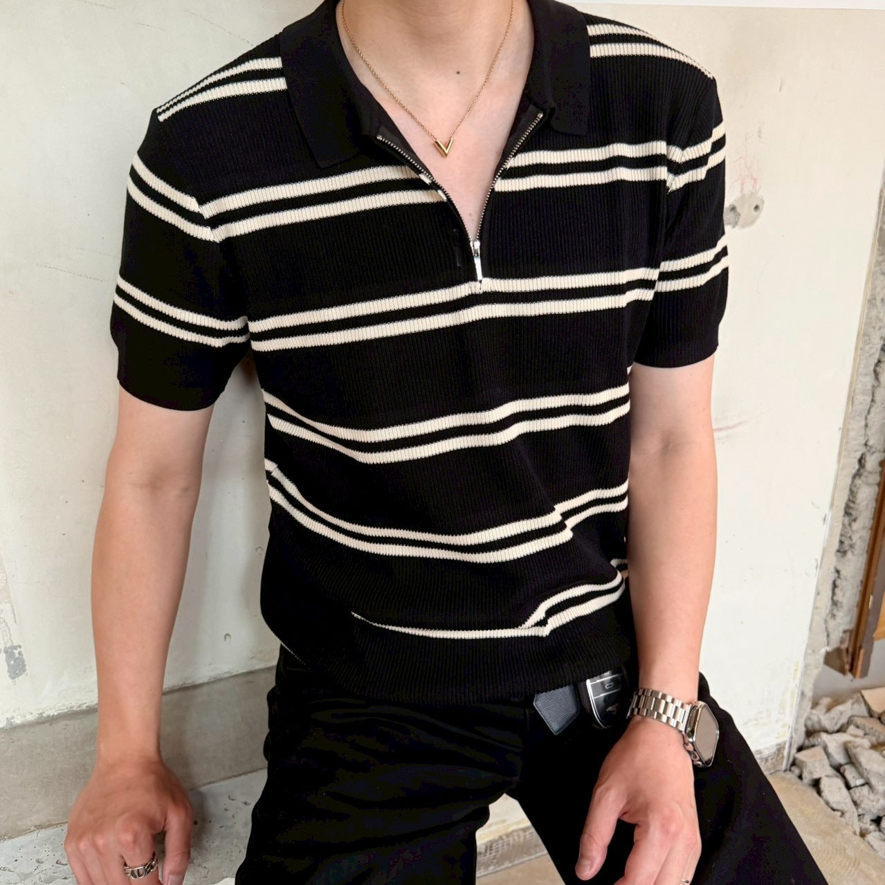 Breathable Anti-Wrinkle Polo Shirt