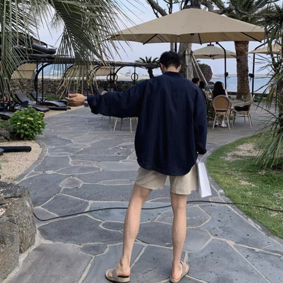 Linen Long Sleeve Shirt