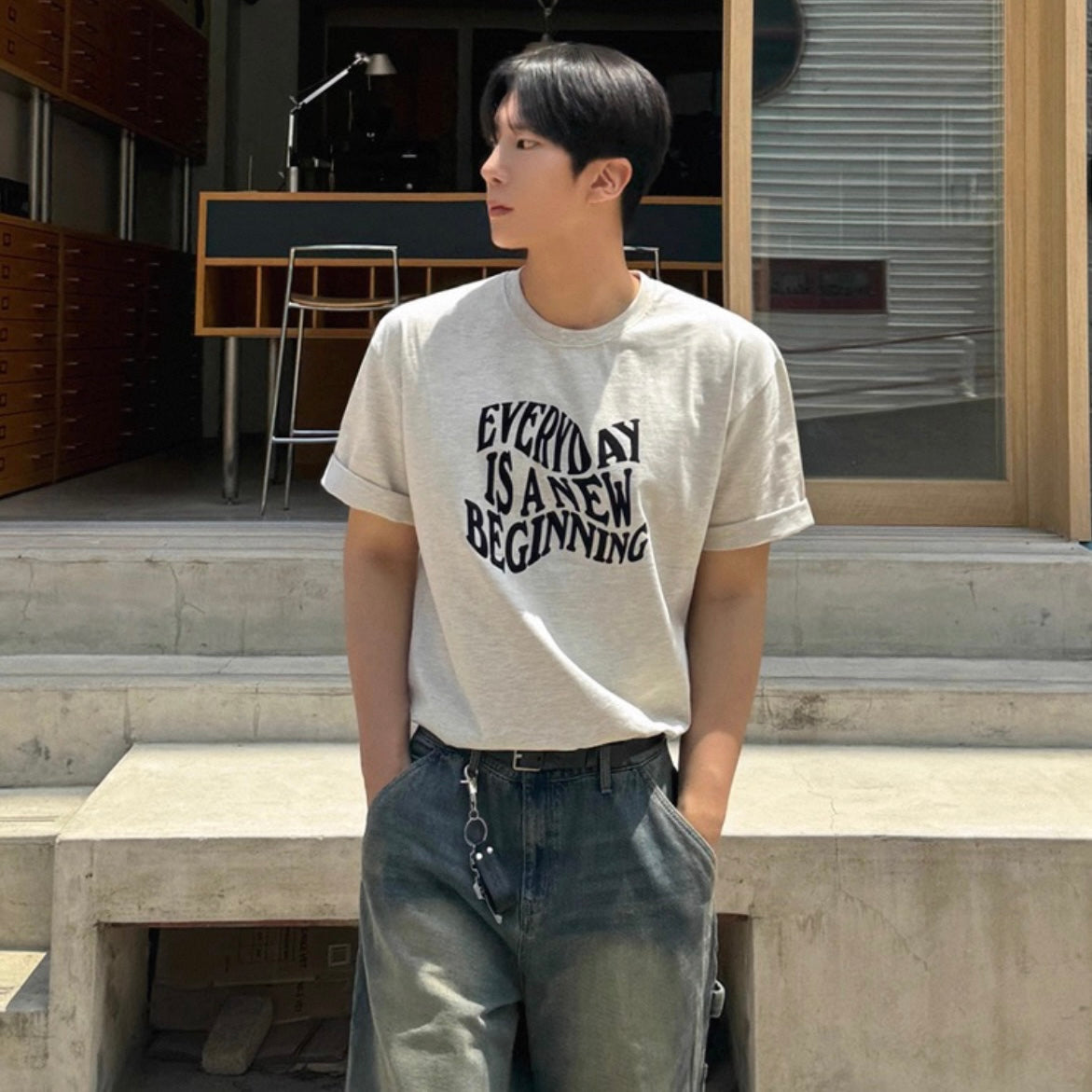Lettered Summer Tee